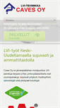 Mobile Screenshot of caves.fi