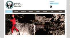 Desktop Screenshot of caves.org.au