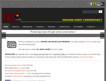 Tablet Screenshot of ikc.caves.org